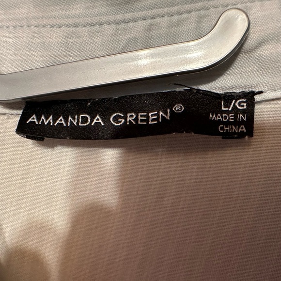 Women’s Amanda Green Button-Up Blouse - Picture 2 of 3
